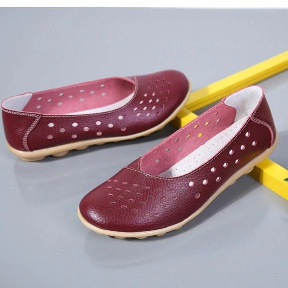 Beige Comfort Ballet Flats